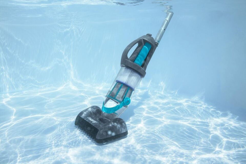 Bestway® 58946 AquaGrip™ Şarjlı Elde Taşıma Havuz Süpürge