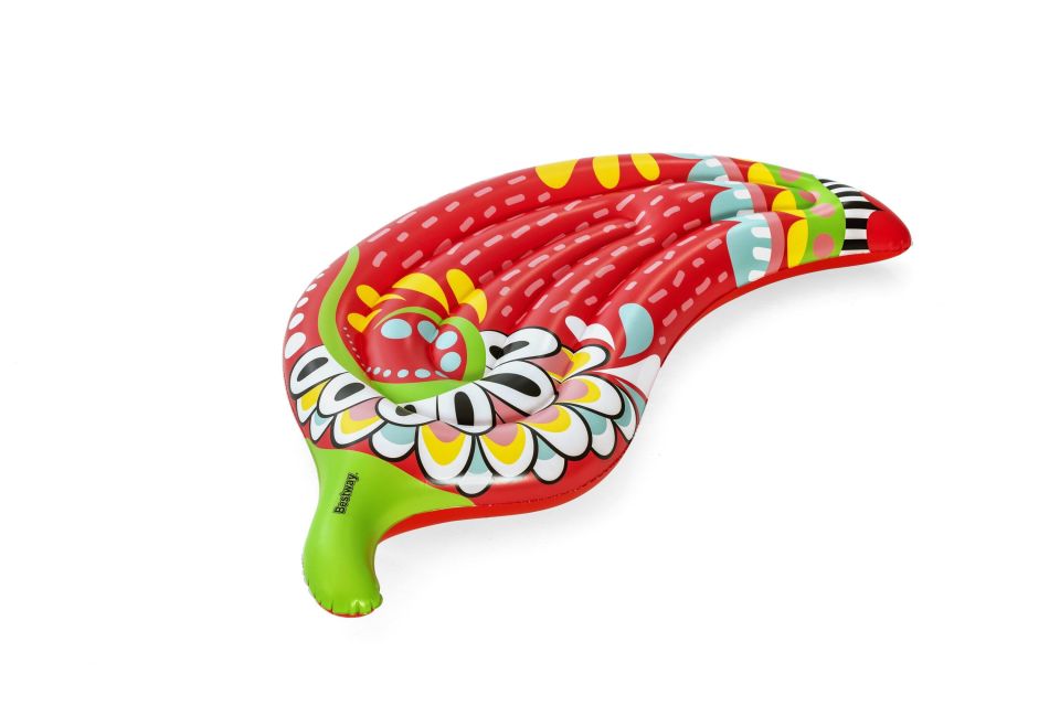 Bestway® 43490 Flirty Fiesta™ Kırmızı Biber Ada 1.95 m x 99 cm