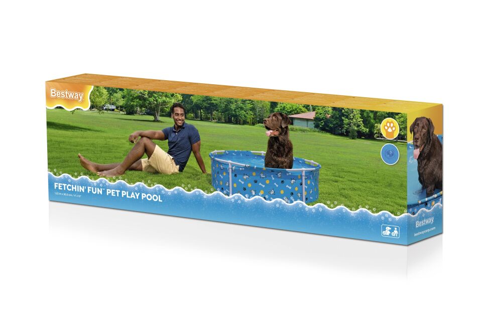 Bestway 561KM Fetchin Fun  Köpek Oyun Havuzu 1.22 m x 30.5 cm