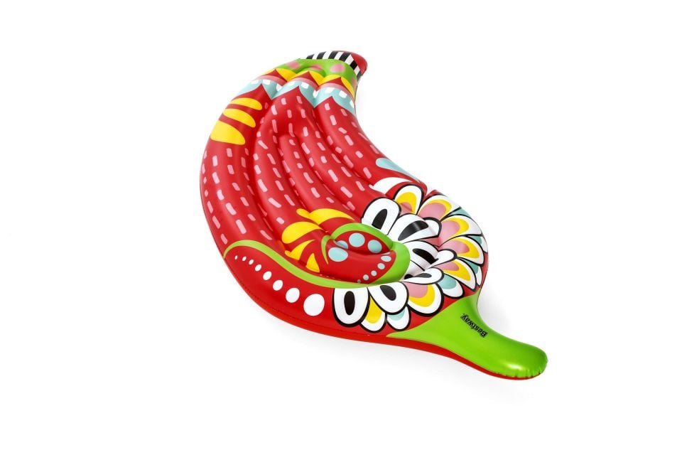 Bestway® 43490 Flirty Fiesta™ Kırmızı Biber Ada 1.95 m x 99 cm