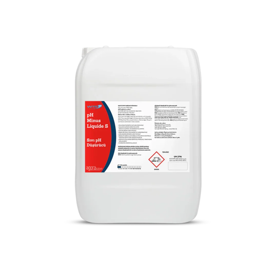 WTR pH MINUS LIQUID S 25 KG - pH Düşürücü