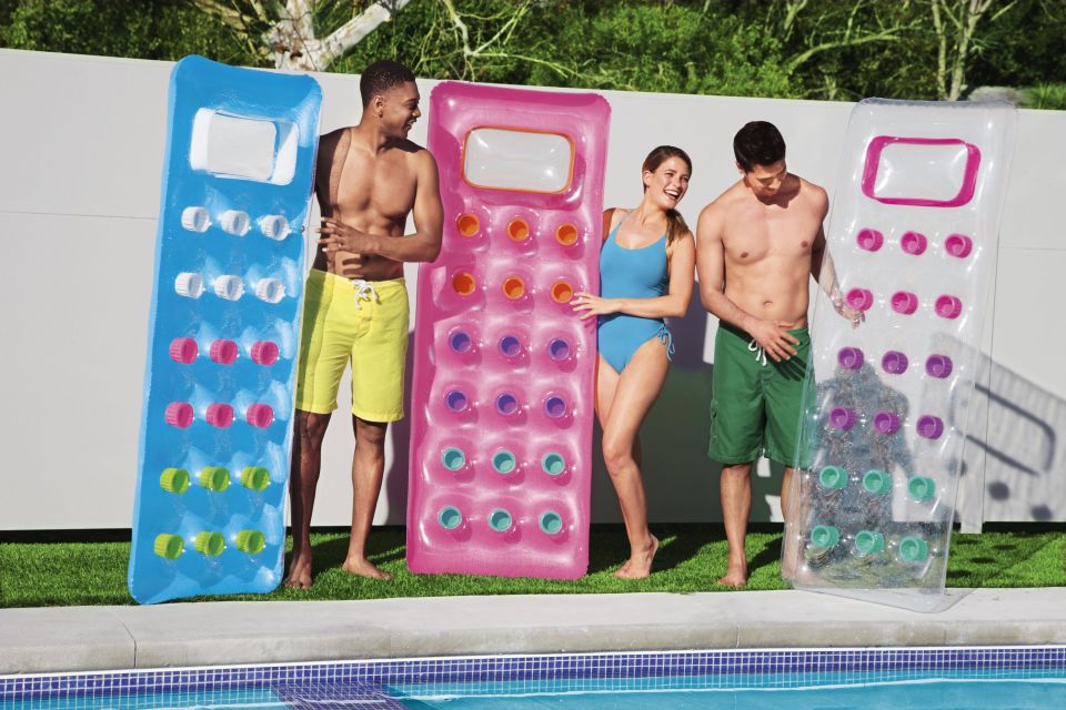 Bestway® 43040 Summer Colors™ Şeffaf Pencereli Deniz Yatağı 1,88 m x 71 cm