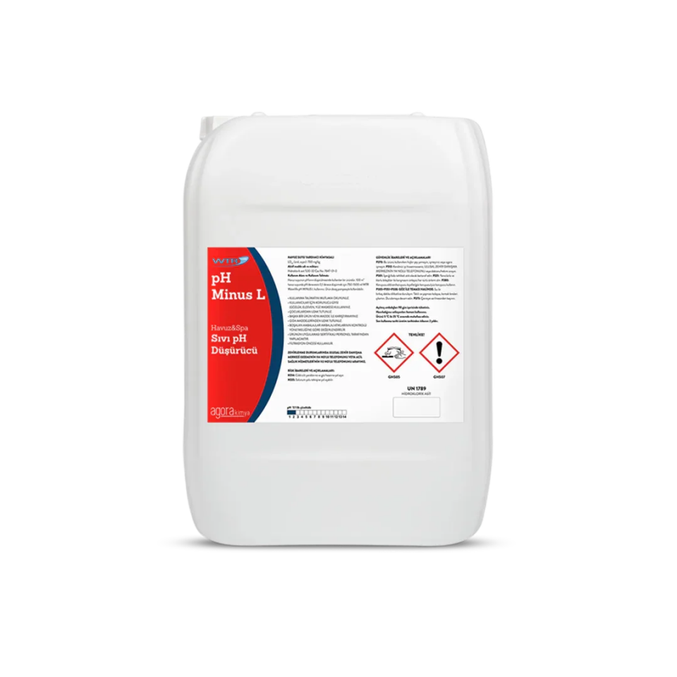WTR pH MINUS L 25 KG - pH Düşürücü
