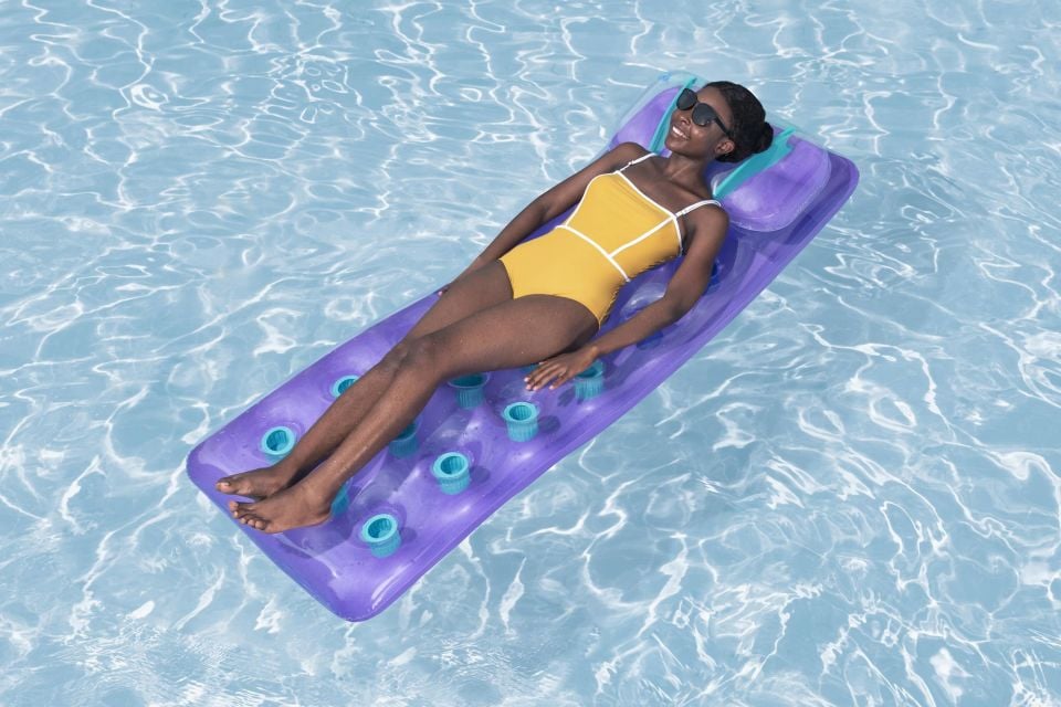 Bestway® 43015 Summer Colors™ Bardaklı Lüks Deniz Yatağı 1,88 m x 71 cm