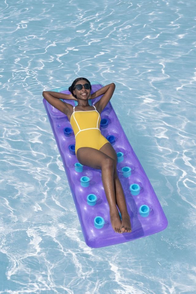 Bestway® 43015 Summer Colors™ Bardaklı Lüks Deniz Yatağı 1,88 m x 71 cm