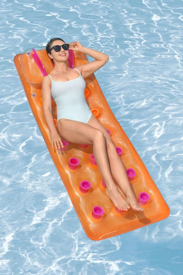 Bestway® 43015 Summer Colors™ Bardaklı Lüks Deniz Yatağı 1,88 m x 71 cm