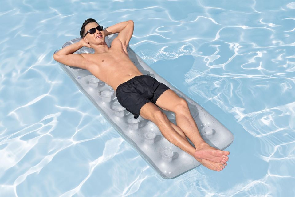 Bestway® 43024 Delüks Gümüş Deniz Yatağı 1,88 m x 71 cm