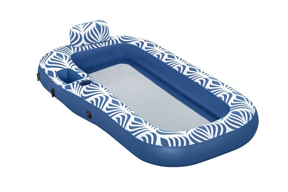 Bestway® 43732 Comfort Plush™ Gölgelikli ve File Tabanlı Yüzen Şezlong