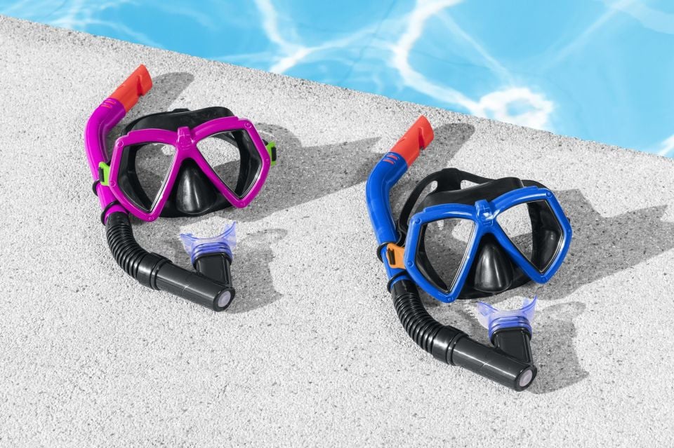 Bestway® 24070 Dominator™ Çocuk Şnorkel-Maske Seti (7+ yaş)