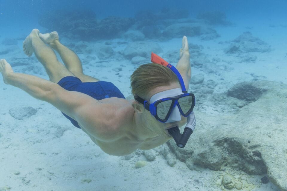 Bestway® 24053 Dominator™ II Şnorkel-Maske Seti (14+, Yetişkin)