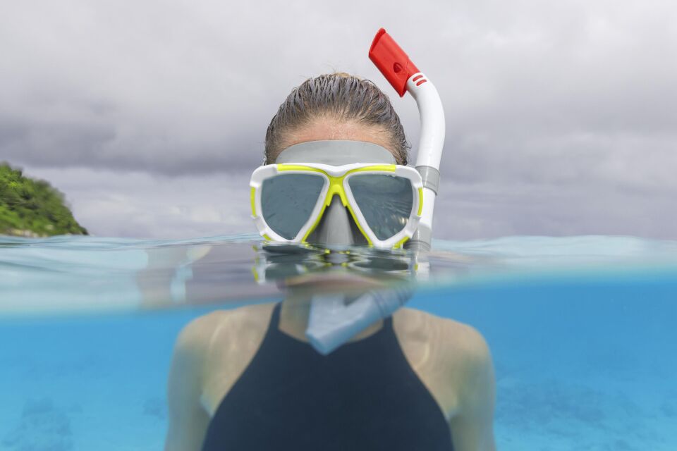 Bestway® 24053 Dominator™ II Şnorkel-Maske Seti (14+, Yetişkin)