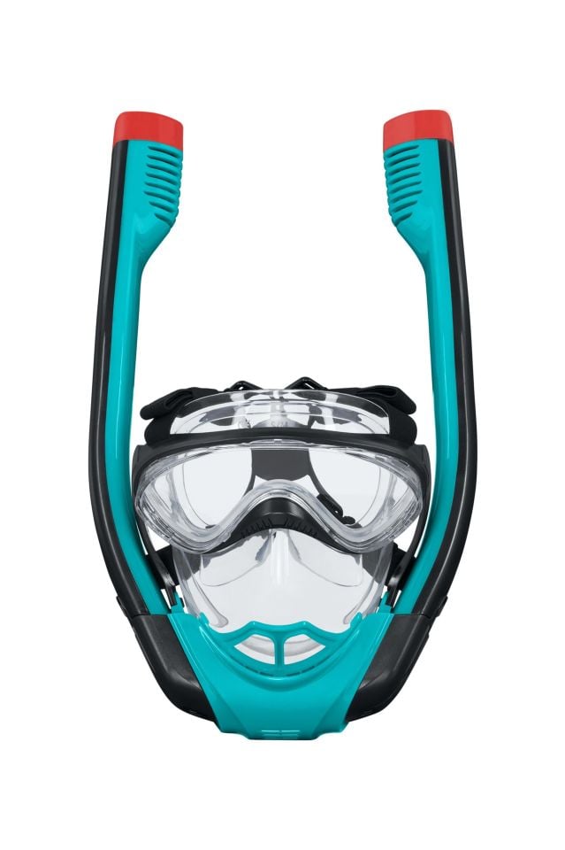Bestway® 24060 Flowtech™ Şnorkelli Tam Yüz Dalış Maskesi (S/M, Küçük/Orta Boy)