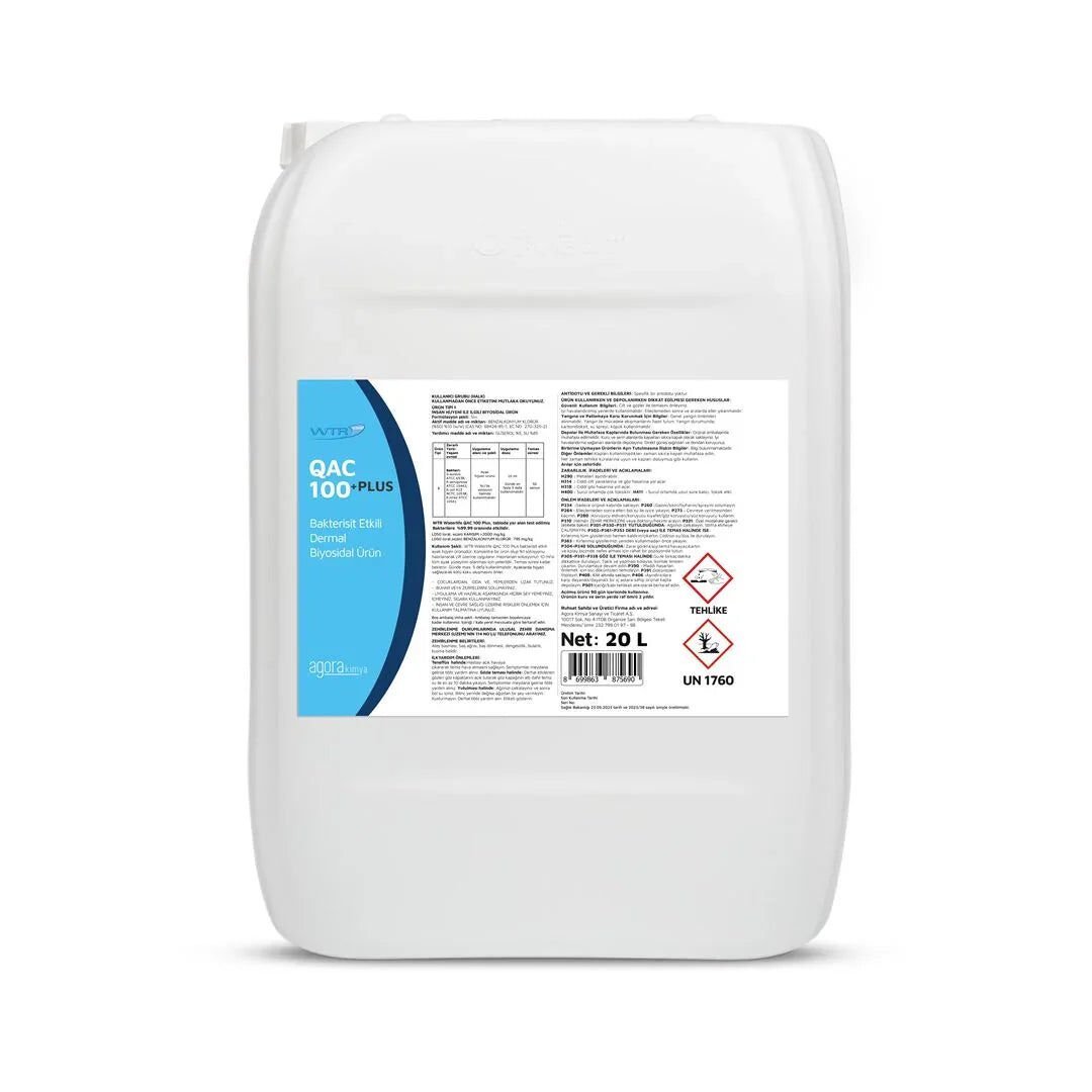 WTR QAC 100 PLUS 10L Ayak Dezenfektanı