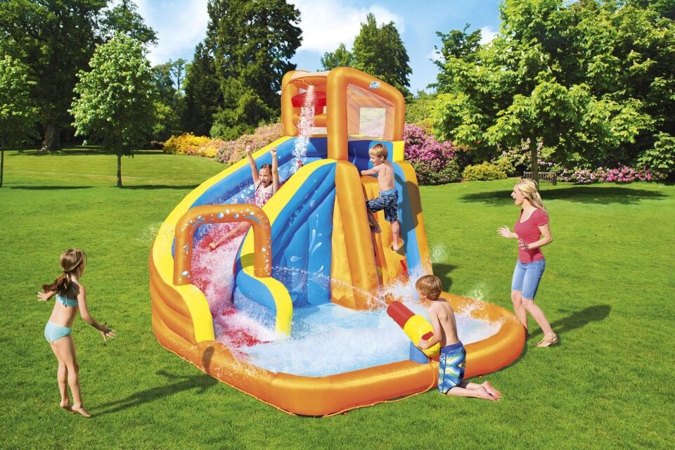 H2OGO! 12'' x 10''6'' x 8''10''/3.65m x 3.20m x 2.70m Turbo Splash Water Zone_Mega Water Park