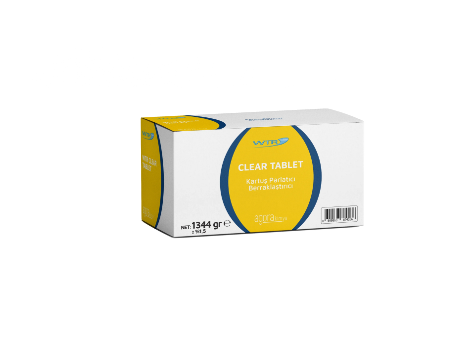 WTR CLEAR Tablet Havuz Suyu Parlatici- Topaklayici