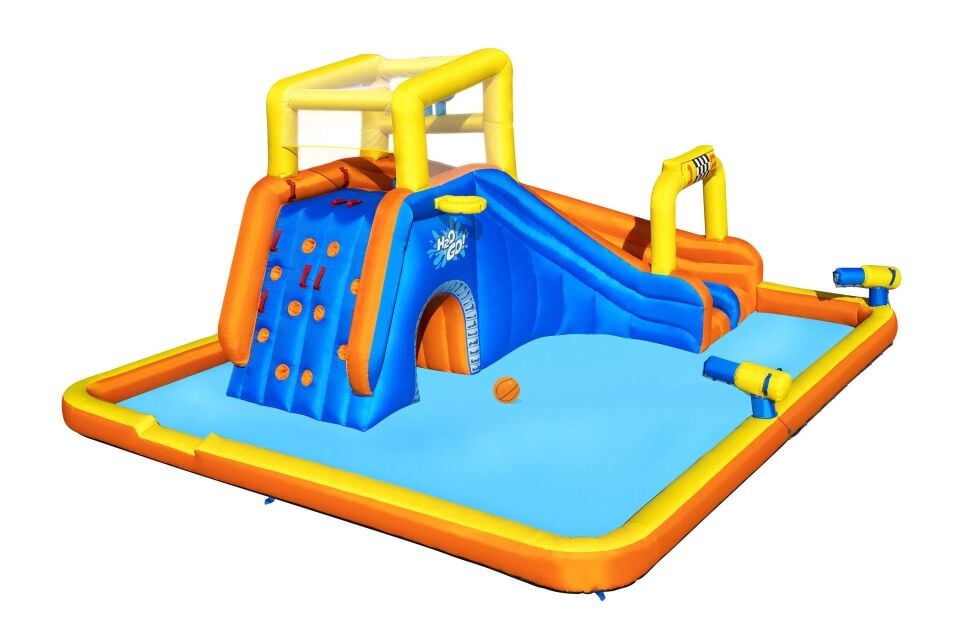 H2OGO!® 53377 Super Speedway™ Çocuklar İçin Şişme Su Parkı  2.65 m