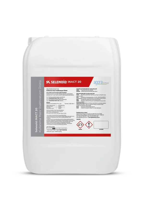 Selenoid INACT 20  İyon Tutucu-Oksitleyici 10/20 L