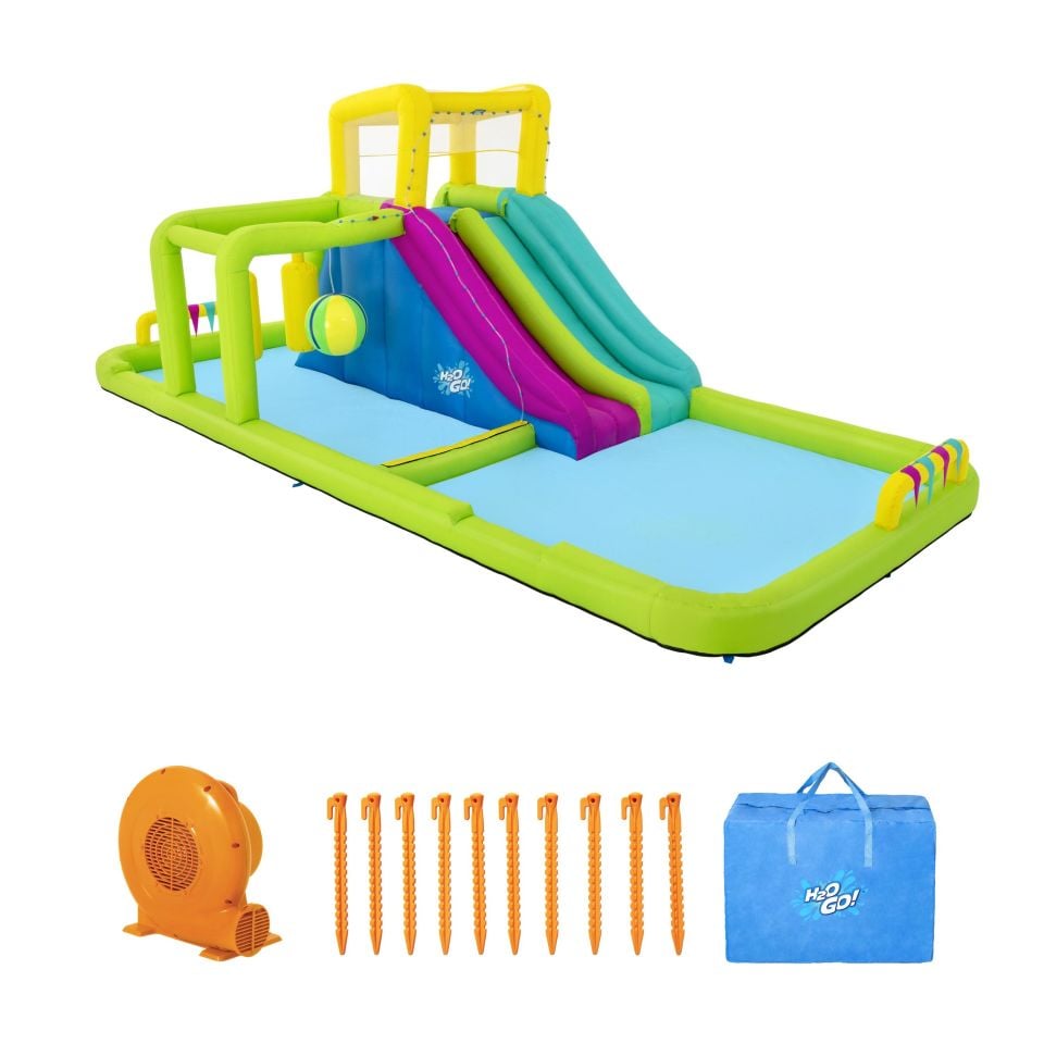 H2OGO!® 53387 Splash Course™ Çocuklar İçin Şişme Mega Su Parkı 2.65 m