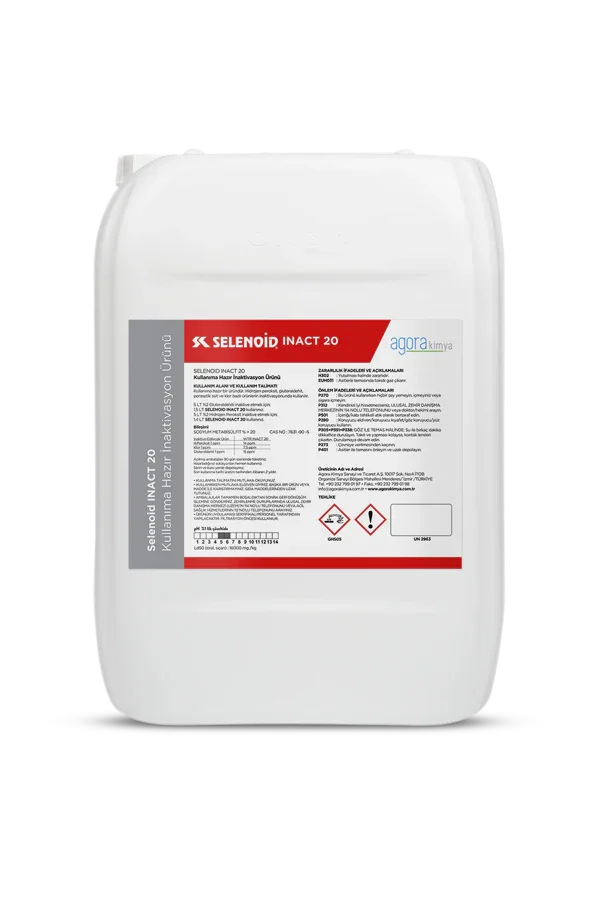 Selenoid INACT 20  İyon Tutucu-Oksitleyici 10/20 L