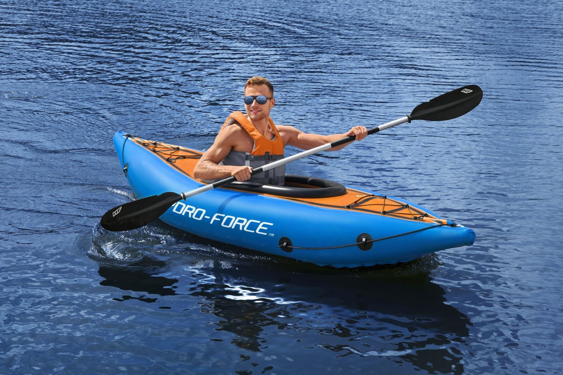 Bestway 62174 Hydro-Force Aluminyum Ayarlanabilir Kano Küreği 230 cm