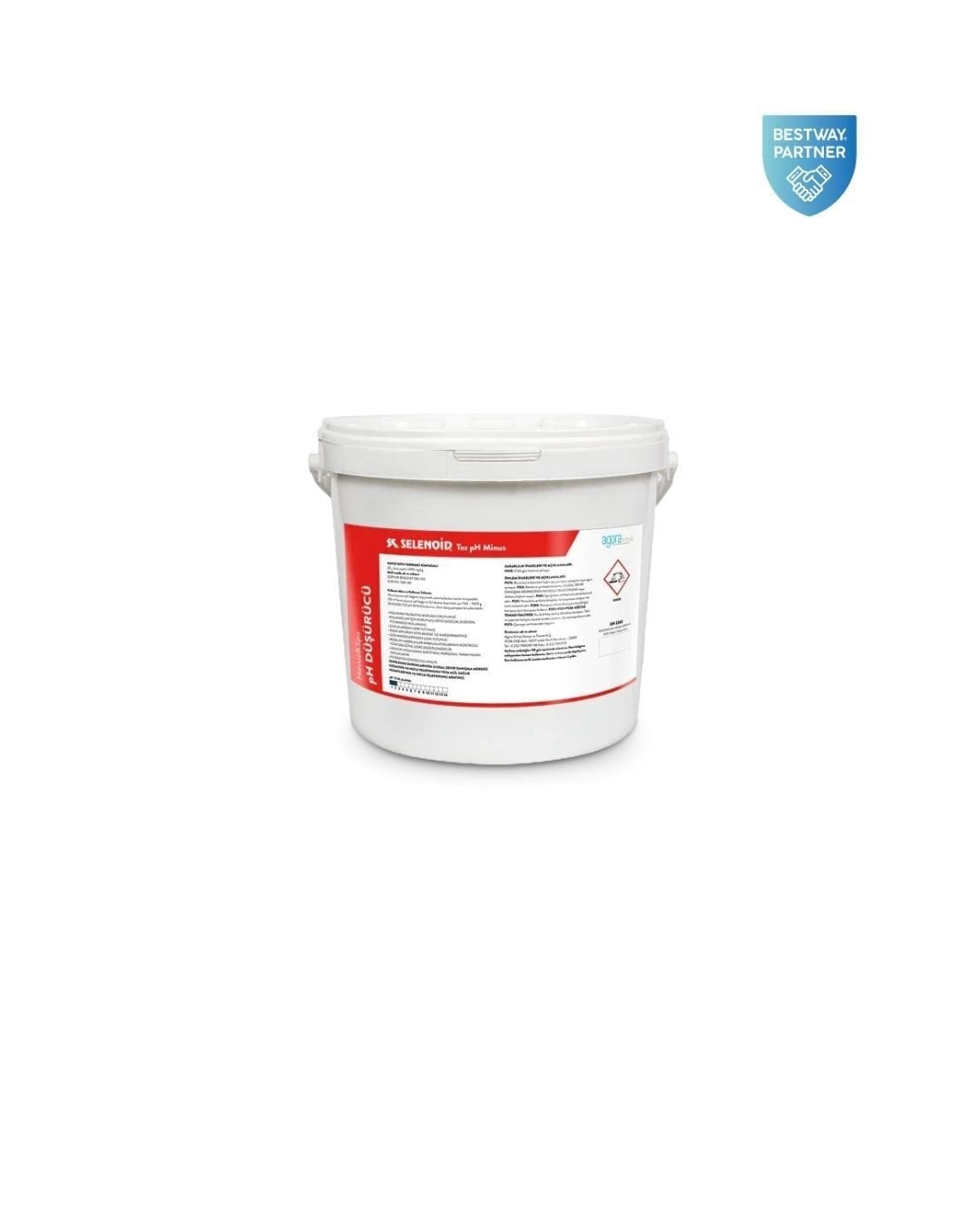 Selenoid Toz pH MINUS 10 KG pH Düsürücü