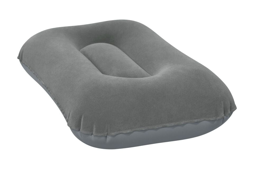 Bestway 67121 Kadife Yüzeyli Şişme Kamp Yastığı 42cm x 26cm x 10cm