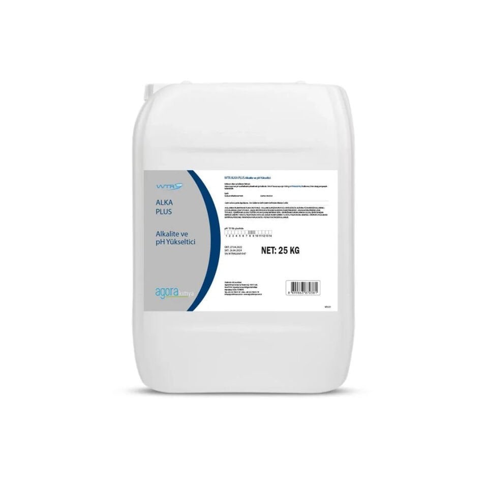 WTR ALKA PLUS 25 KG- pH ve Alkanite Yükseltici
