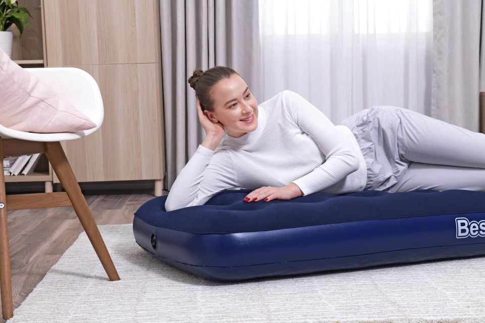 Bestway® 67000 Tek Kişilik Şişme Yatak 1.85 m x 76 cm x 22 cm
