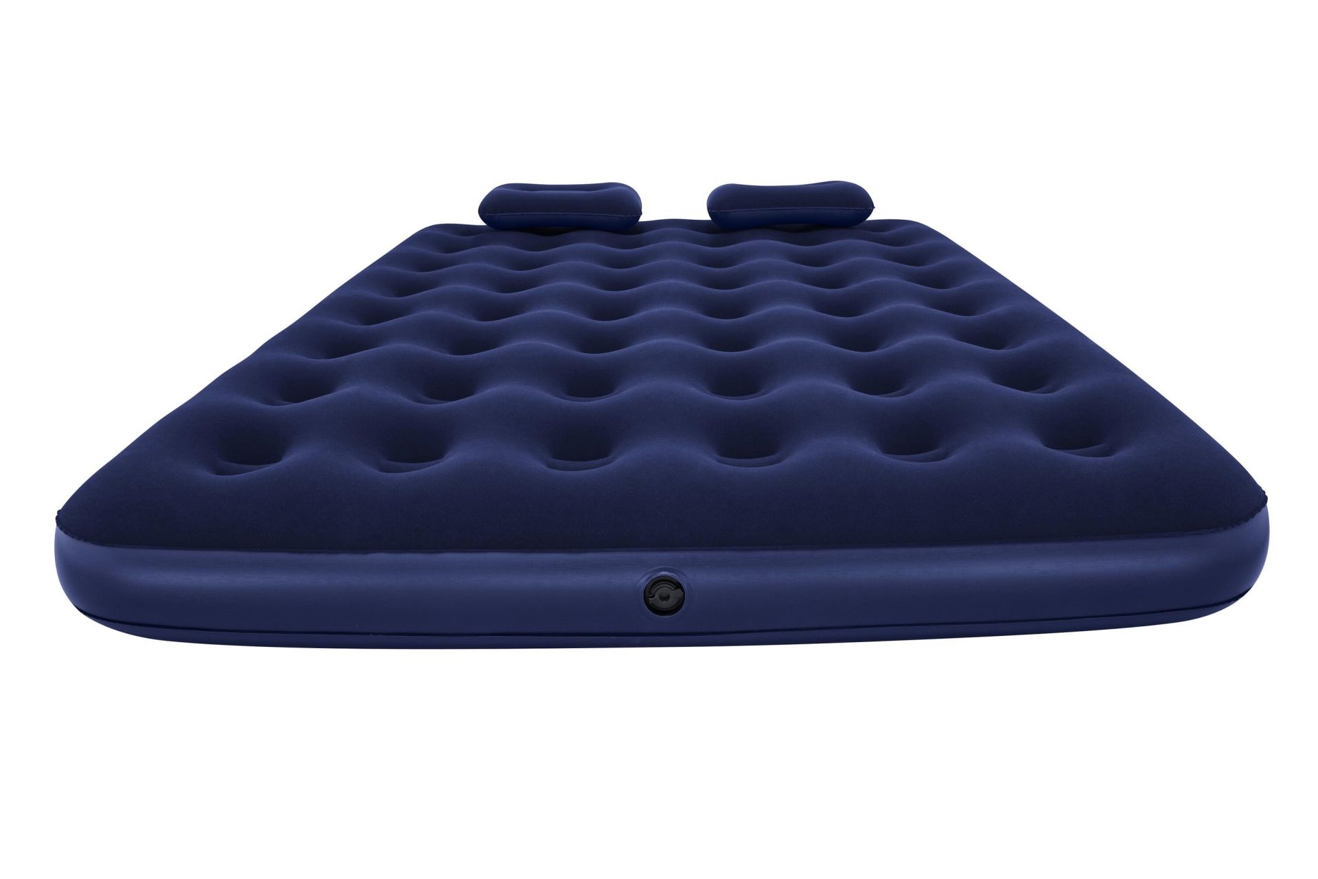 Bestway® 67374 Geniş Çift Kişilik Şişme Yatak ve Manuel Şişirme Aparatı 2.03 m x 1.52 m x 22 cm