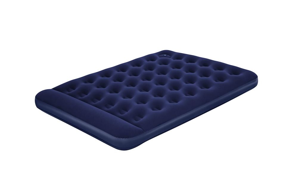 Bestway® 67226  Geniş Çift Kişilik Şişme Yatak ve Entegre Ayakla Şişirme Aparatı 2.03 m x 1.52 m x 28 cm