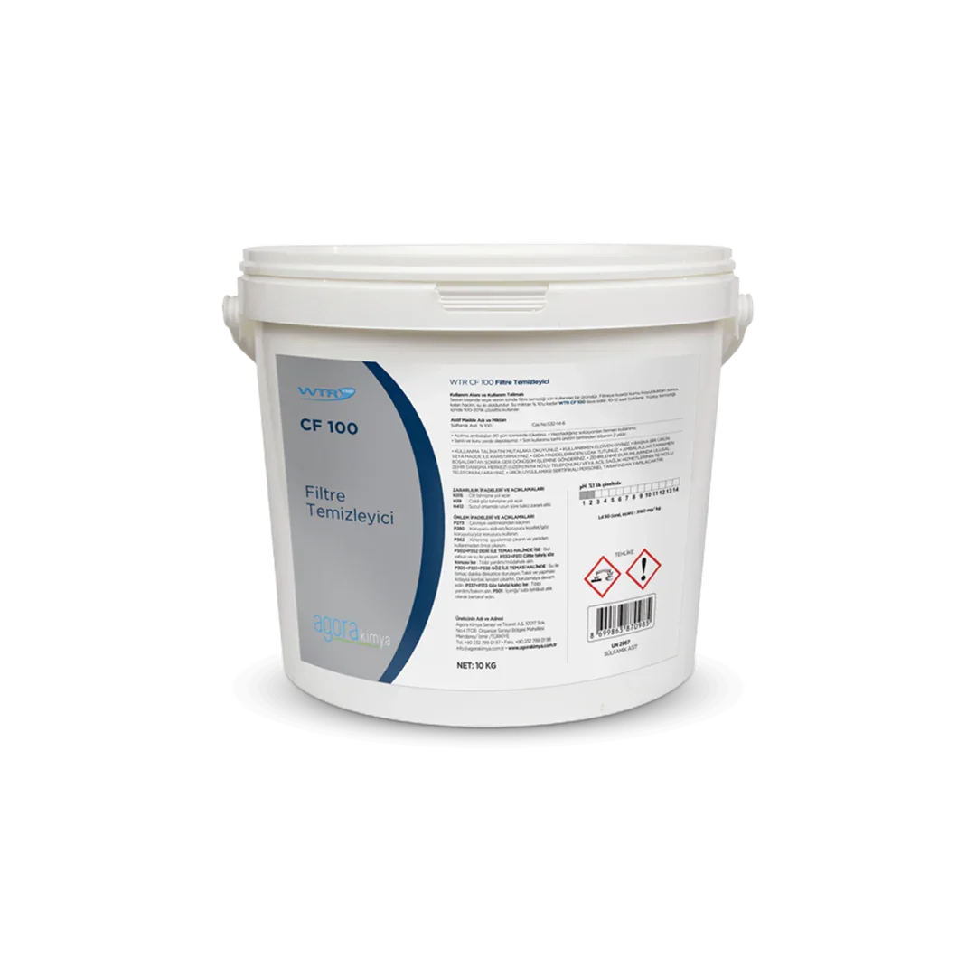 WTR CF 100 10 KG Filtre Temizleyici