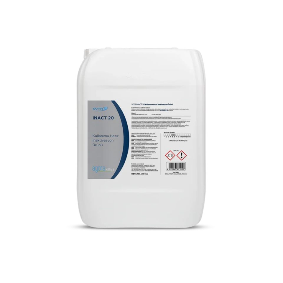 WTR INACT 20 20 L İyon Tutucu-Oksitleyici
