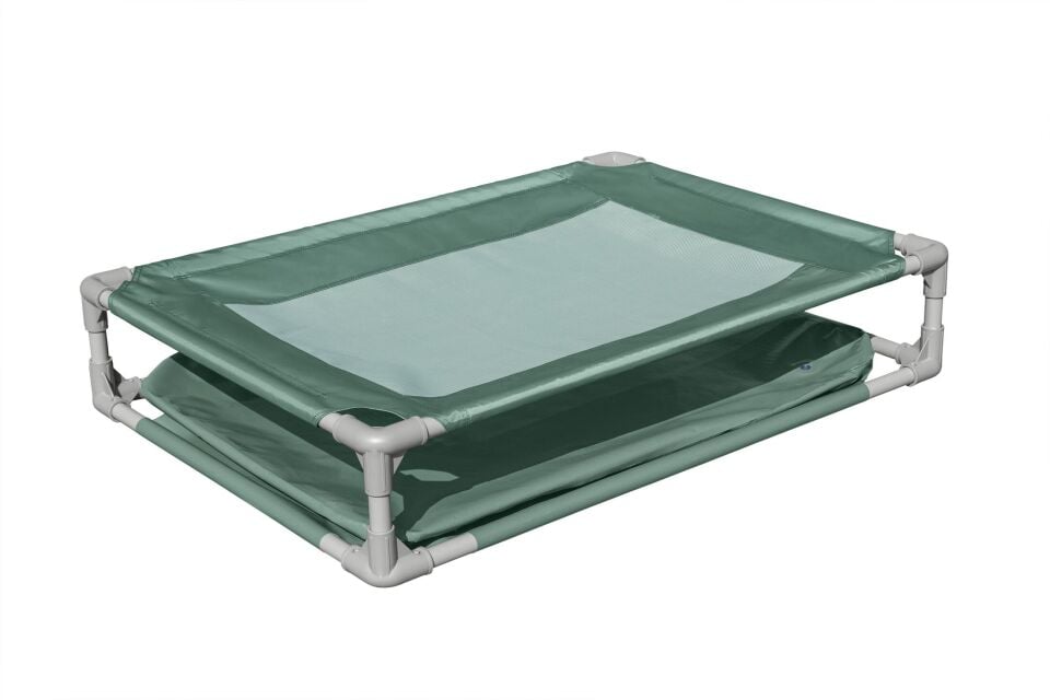 Bestway® 561RG 40'' x 29'' x 8''/1.02 m x 74 cm x 20 cm Fetchin' Fun Evcil Hayvan Oyun Havuzu ve Yükseltilmiş Yatak