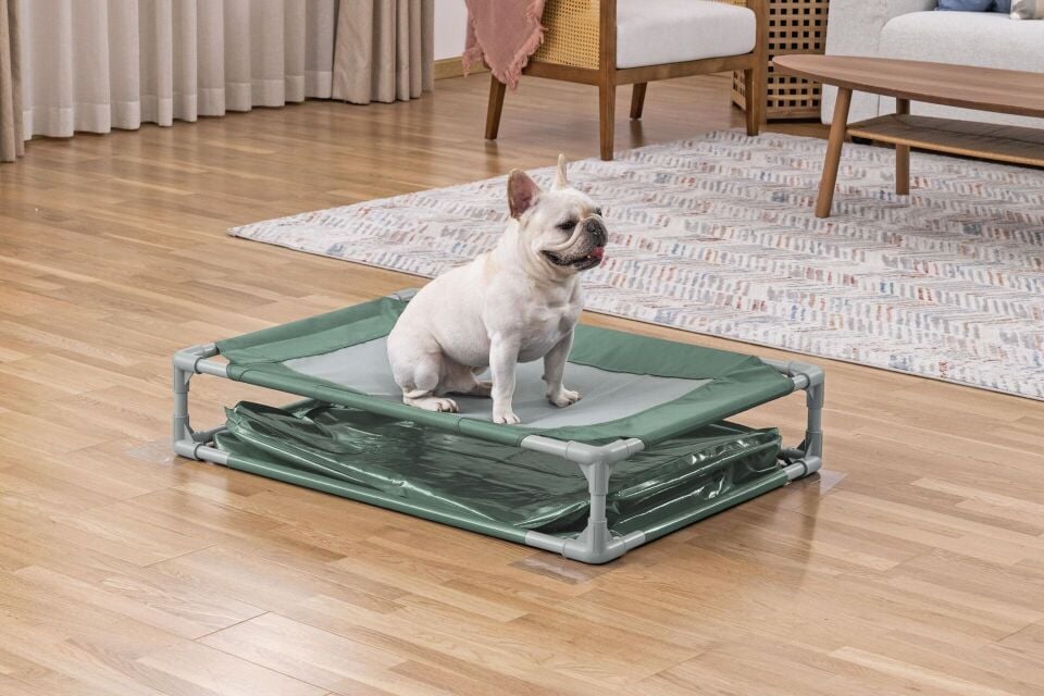 Bestway 561RG Fetchin Fun  Köpek Oyun Havuzu & Yükseltilmiş Yatak 1,02 m x 74 cm x 20 cm
