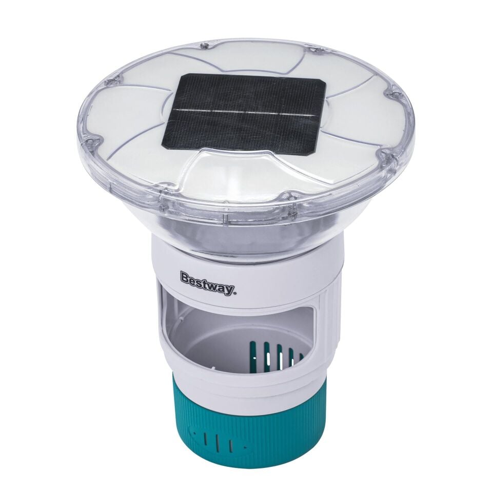 Bestway 58943 SolarGlow 4-Renk LED Işıklı Havuz İlaçlama Flatörü
