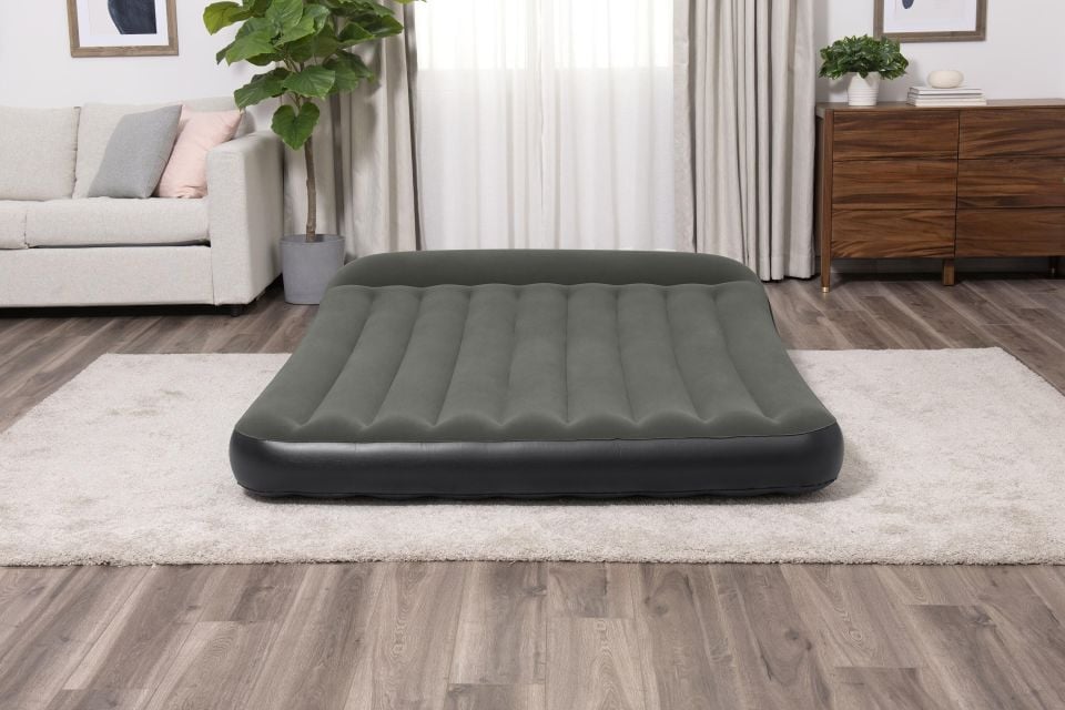 Bestway® 1067682XXX23 Tritech™ Geniş Çift Kişilik Şişme Yatak 2.03 m x 1.52 m x 30 cm