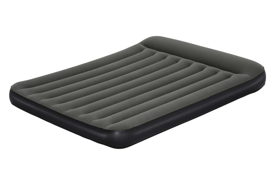 Bestway® 67930 Tritech™ Geniş Çift Kişilik Şişme Yatak ve Bataryalı Entegre Şişirme Aparatı 2.03 m x 1.52 m x 30 cm