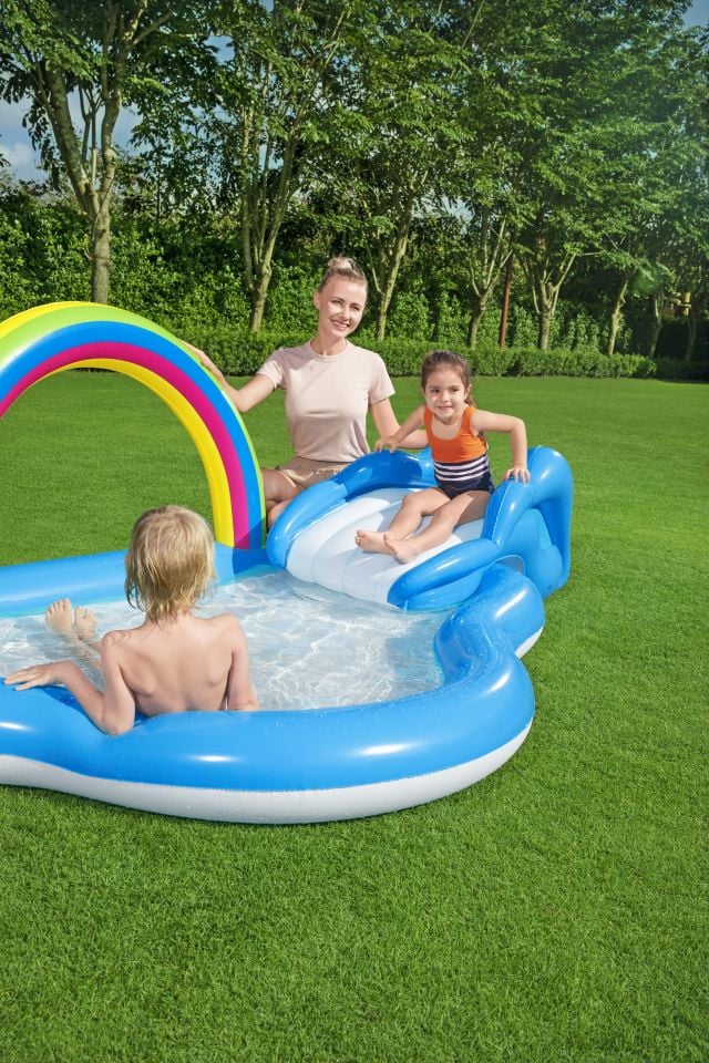 Bestway® 53092 Rainbow ‘n Shine™ Gökkuşağı Su Oyun Parkı