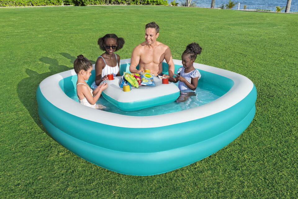 love＆pool Bestway 54446 Sippin Summer Orta Sehpalı Aile-Çocuk Havuzu 2.18m x