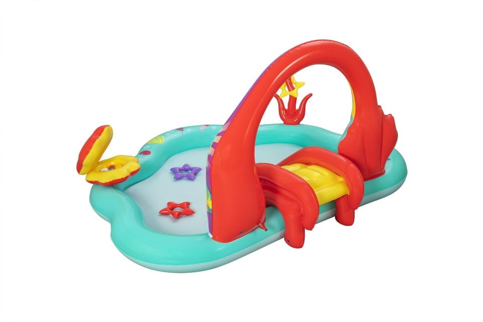 1091097XXX23 Disney® Denizkızı Mini Su Oyun Parkı 2,21 m x 1,93 m x 1,17 m