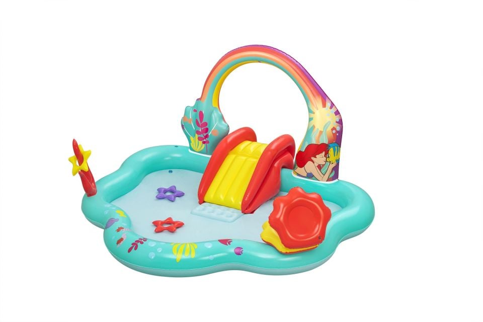 1091097XXX23 Disney® Denizkızı Mini Su Oyun Parkı 2,21 m x 1,93 m x 1,17 m
