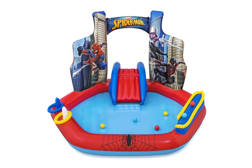 98793 Spider-Man™ Mini Havuzlu Şişme Oyun Parkı 2,11 m x 2,06 m x 1,27 m