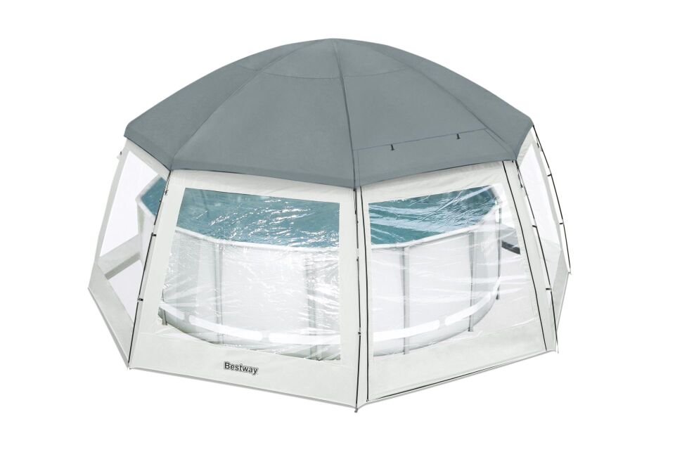Bestway® 58612 Kubbe Havuz Çadırı - 4,88 m Yer Üstü Havuz için
