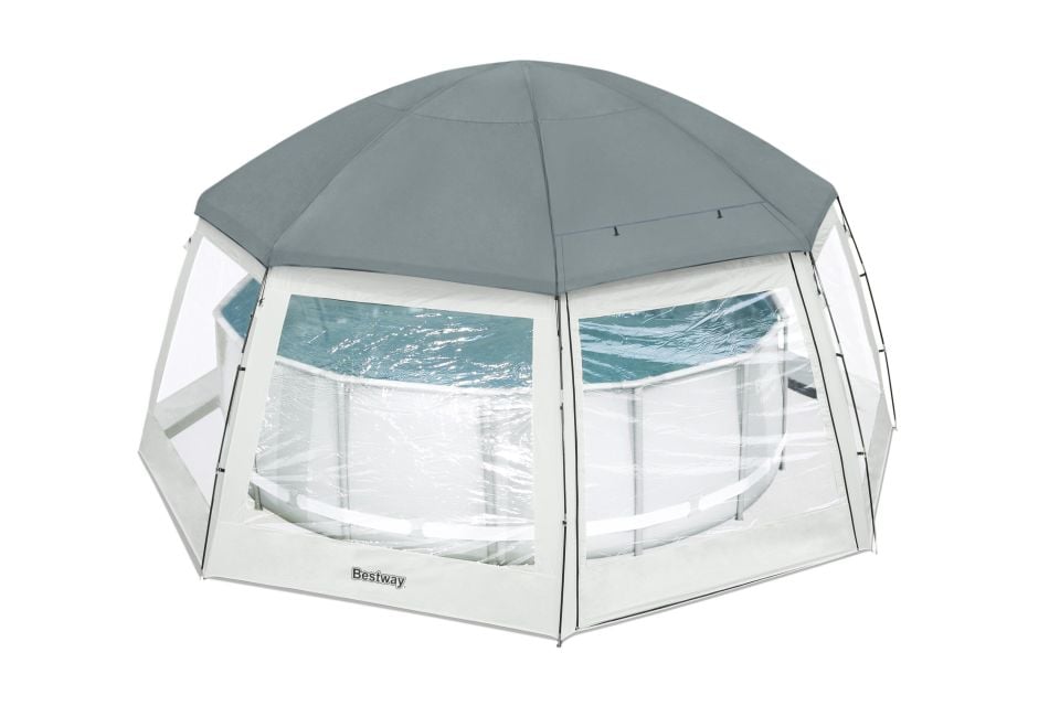 Bestway® 58612 Kubbe Havuz Çadırı - 4,88 m Yer Üstü Havuz için