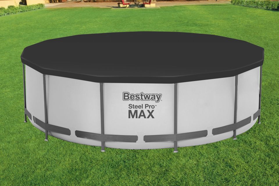 Bestway® 58037 Fast Set™ Havuz Örtüsü - 3,66 m çaplı yerüstü havuzlar için