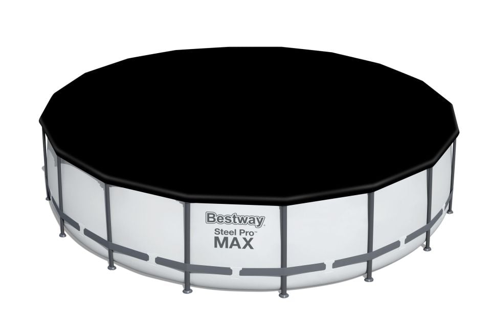 Bestway® 58039 Yuvarlak Havuz Örtüsü - 4,88 ve 5,49 m çaplı yerüstü havuzlar için