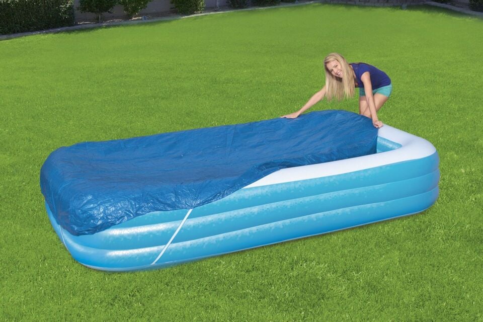 Bestway 58108 Dikdörtgen Havuz Örtüsü - 3,05 m x 1,83 m Şişme Havuzlar için