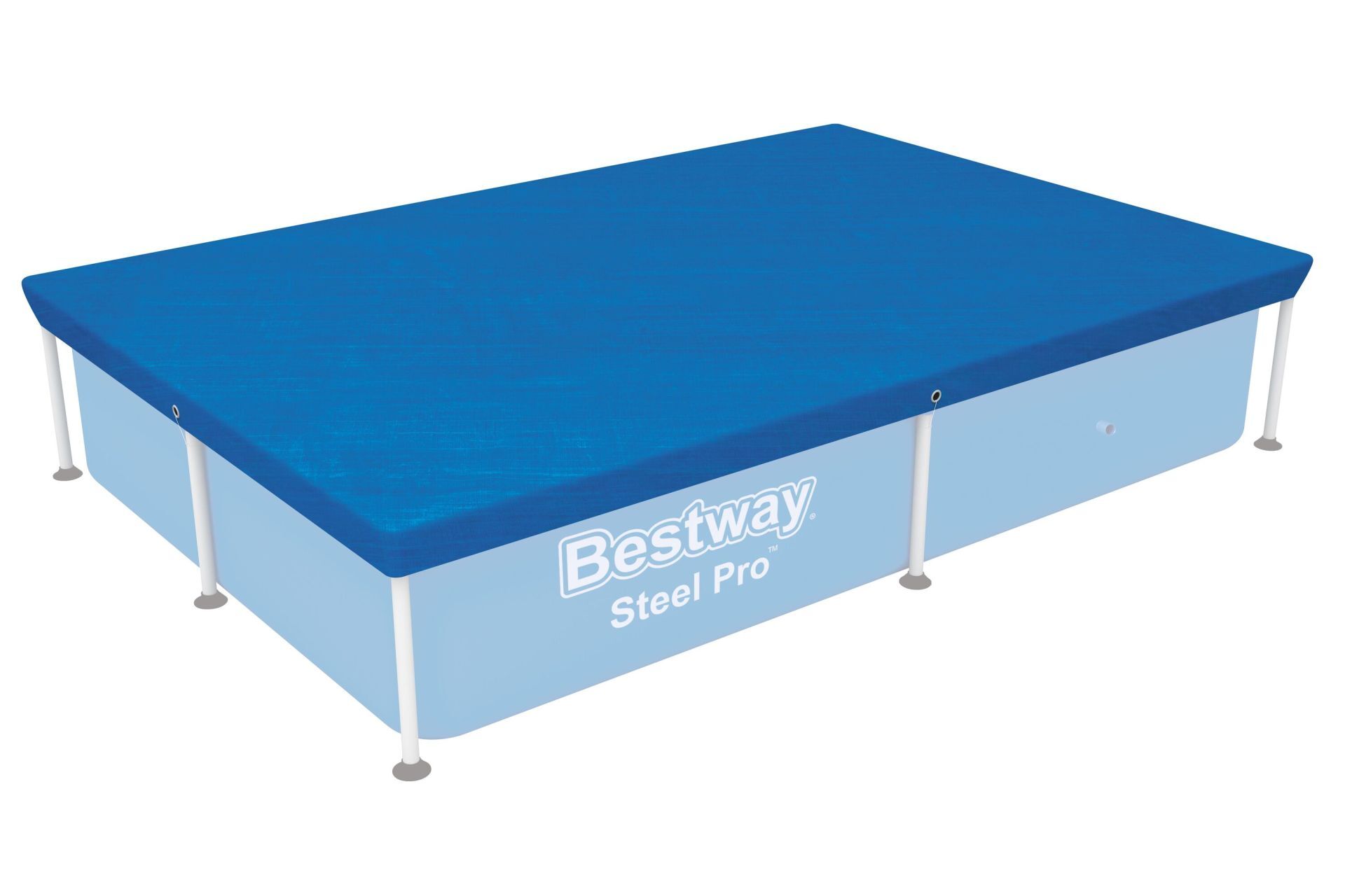 Bestway® 58103 Dikdörtgen Havuz Örtüsü - 2,24 m x 1,54 m Yerüstü Havuzlar için