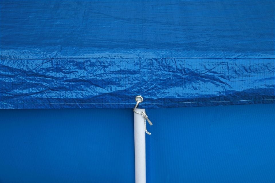 Bestway® 58105 Dikdörtgen Havuz Örtüsü - 2,59 m x 1,70 m Yerüstü Havuzlar için