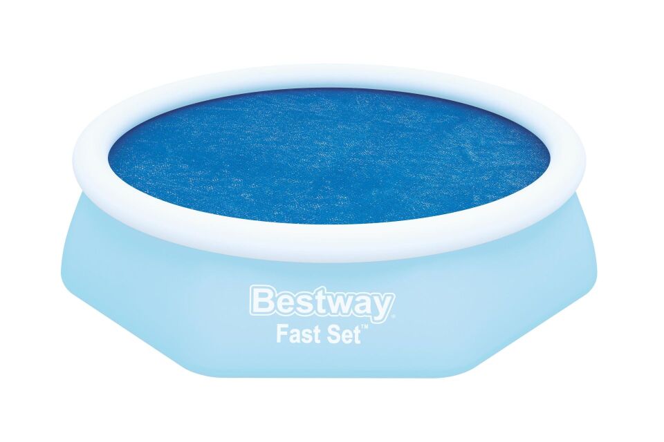 Bestway® 58060 Fast Set™ Güneş Isıtmalı Havuz Örtüsü - 2,44 m çaplı şişme ve prefabrik yerüstü havuzlar için